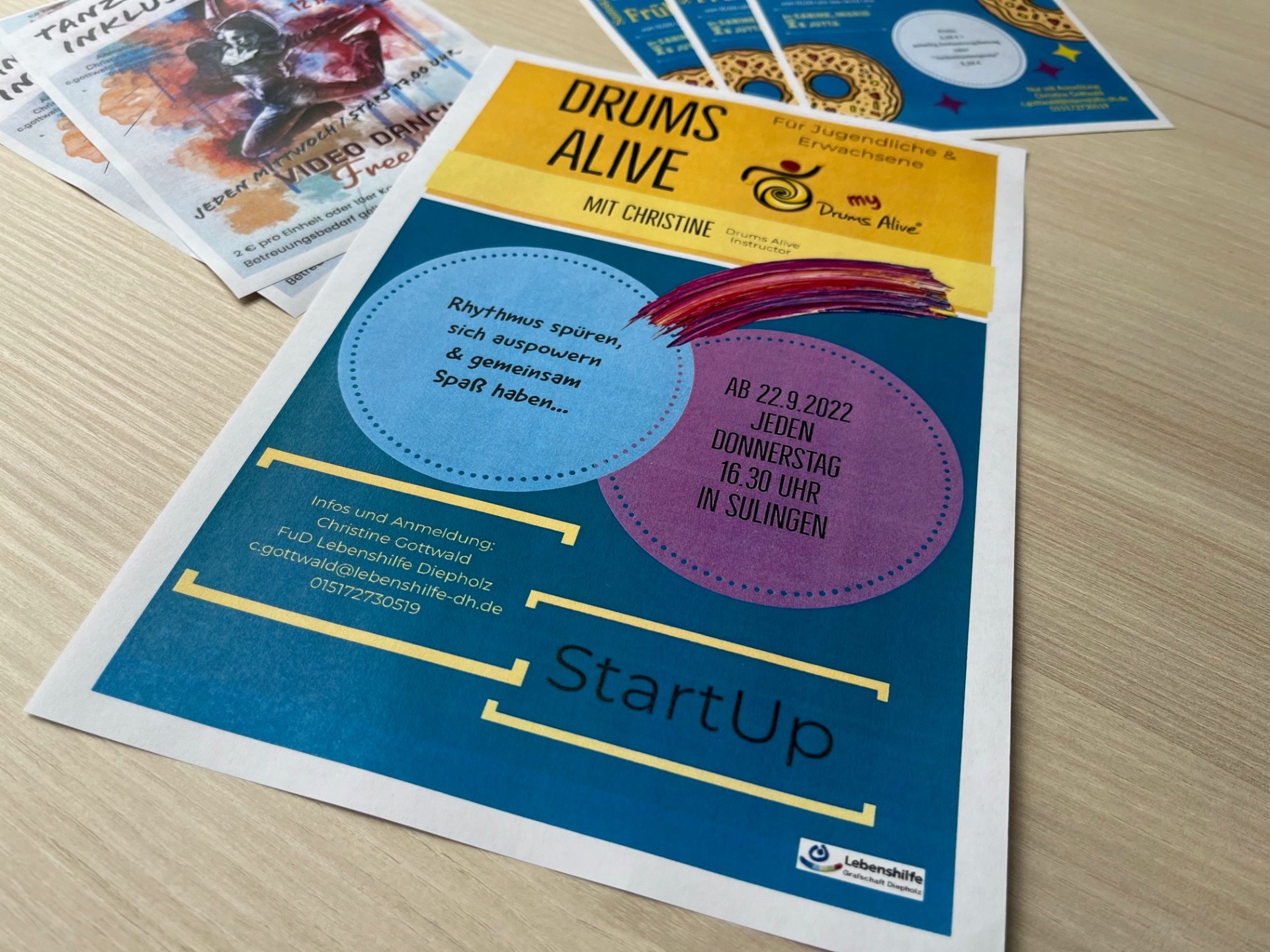 Mach mit Drums Alive Lebenshilfe Grafschaft Diepholz GmbH