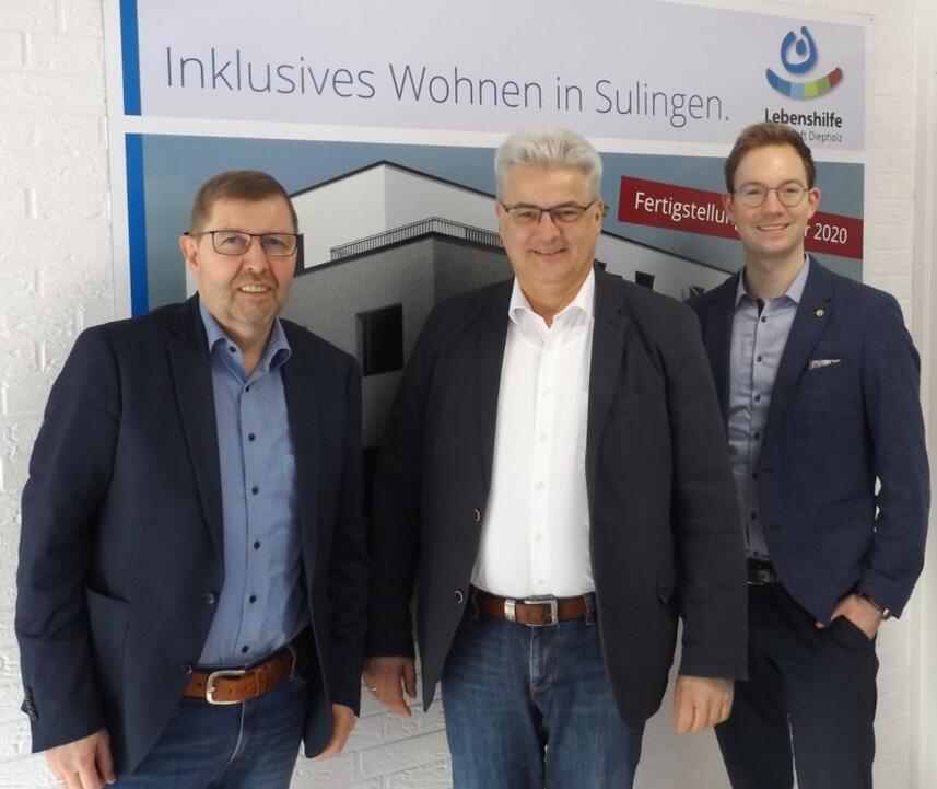 v.l.n.r. Karsten Bonke, Axel Knoerig, Bastian Winalke