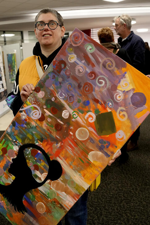 Kunst verbindet - 4000€ für die Lebenshilfe