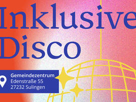 Inklusive Disco: Kirche und Lebenshilfe bitten ins Gemeindezentrum