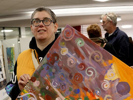 Kunst verbindet - 4000€ für die Lebenshilfe