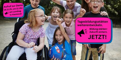 Demonstration am 18. November 2025 in Hannover – Gemeinsam für die Zukunft der Tagesbildungsstätten!
