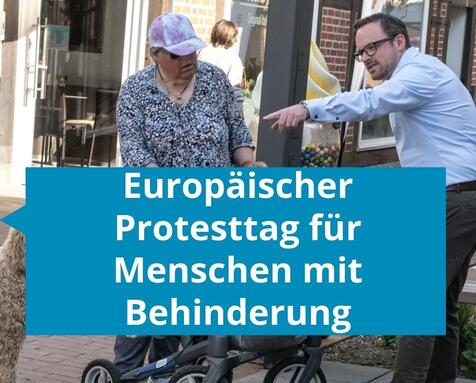 Teilhabe braucht Bildung – Aktionen zum Europäischen Protesttag