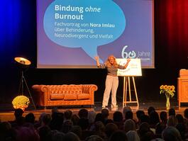 Fachvortrag „Bindung ohne Burnout“ zum 60. Geburtstag der Lebenshilfe