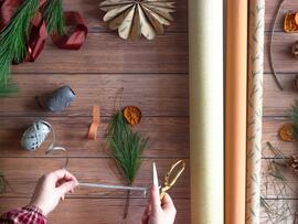 Bastelspaß Winterdeko